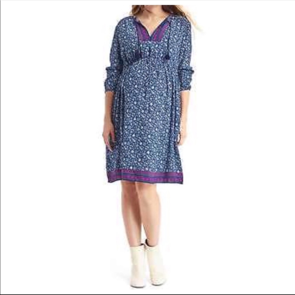 Gap Maternity  Woven Dress Sz L